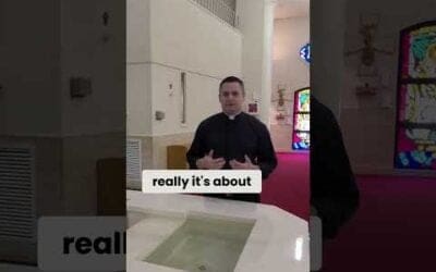 What Is A Catholic Baptismal Font?
