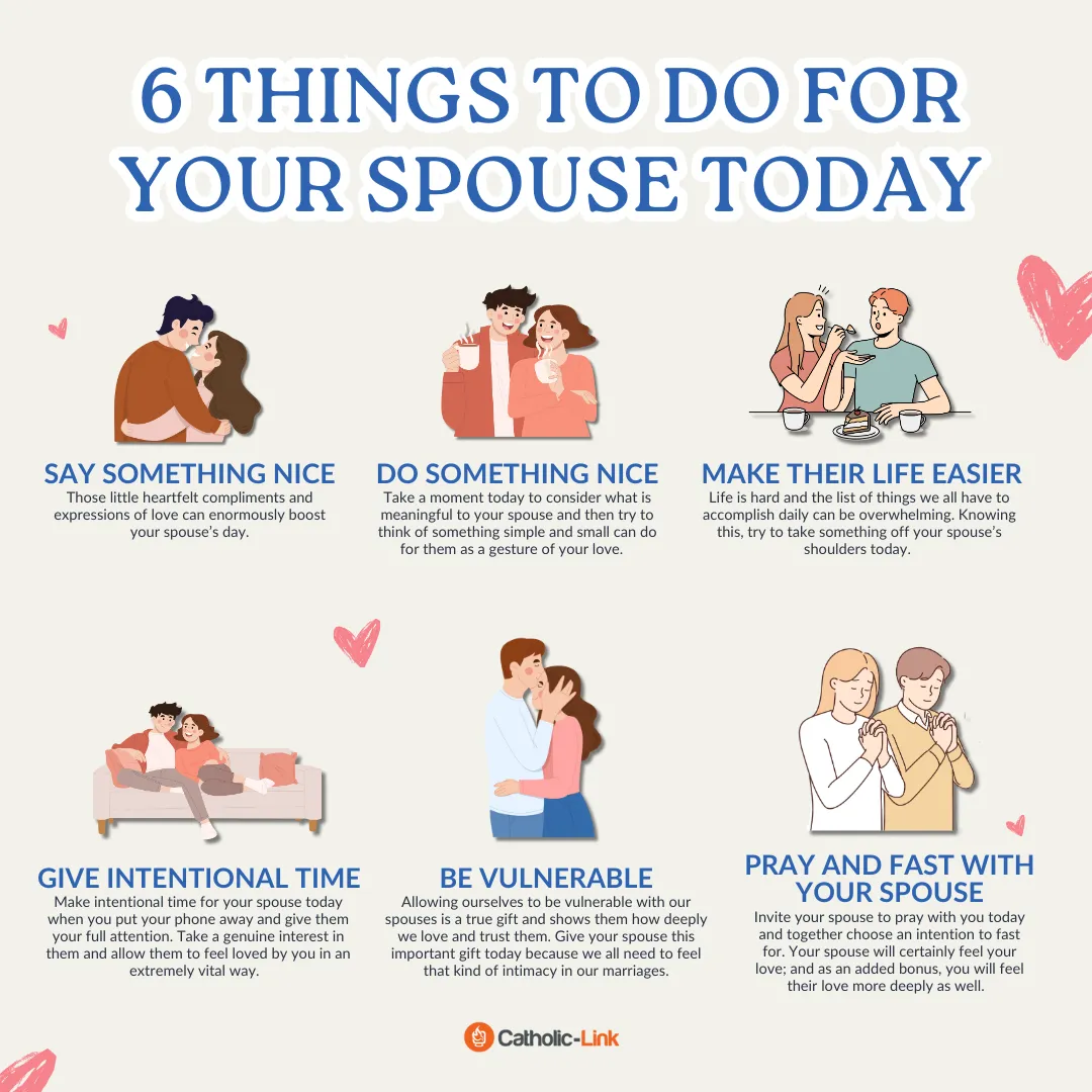 6 Things To Do For your Catholic Spouse