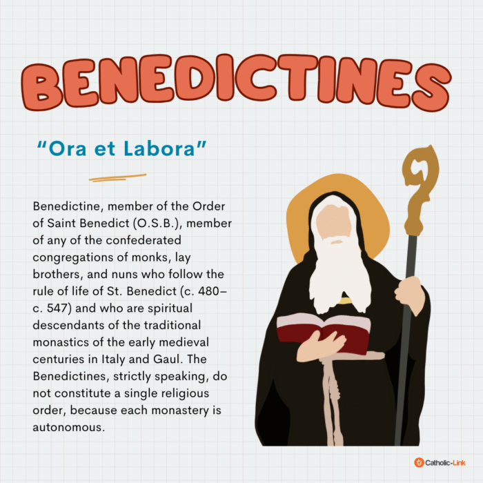 Benedictines Catholic Religious Orders Explained!
