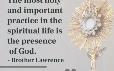 The Most Important And Holy Spiritual Practice | Br. Lawrence