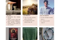 Looking for a Catholic to do list and guide to July's feast days? Use this visual to help you celebrate and grow in your devotion!