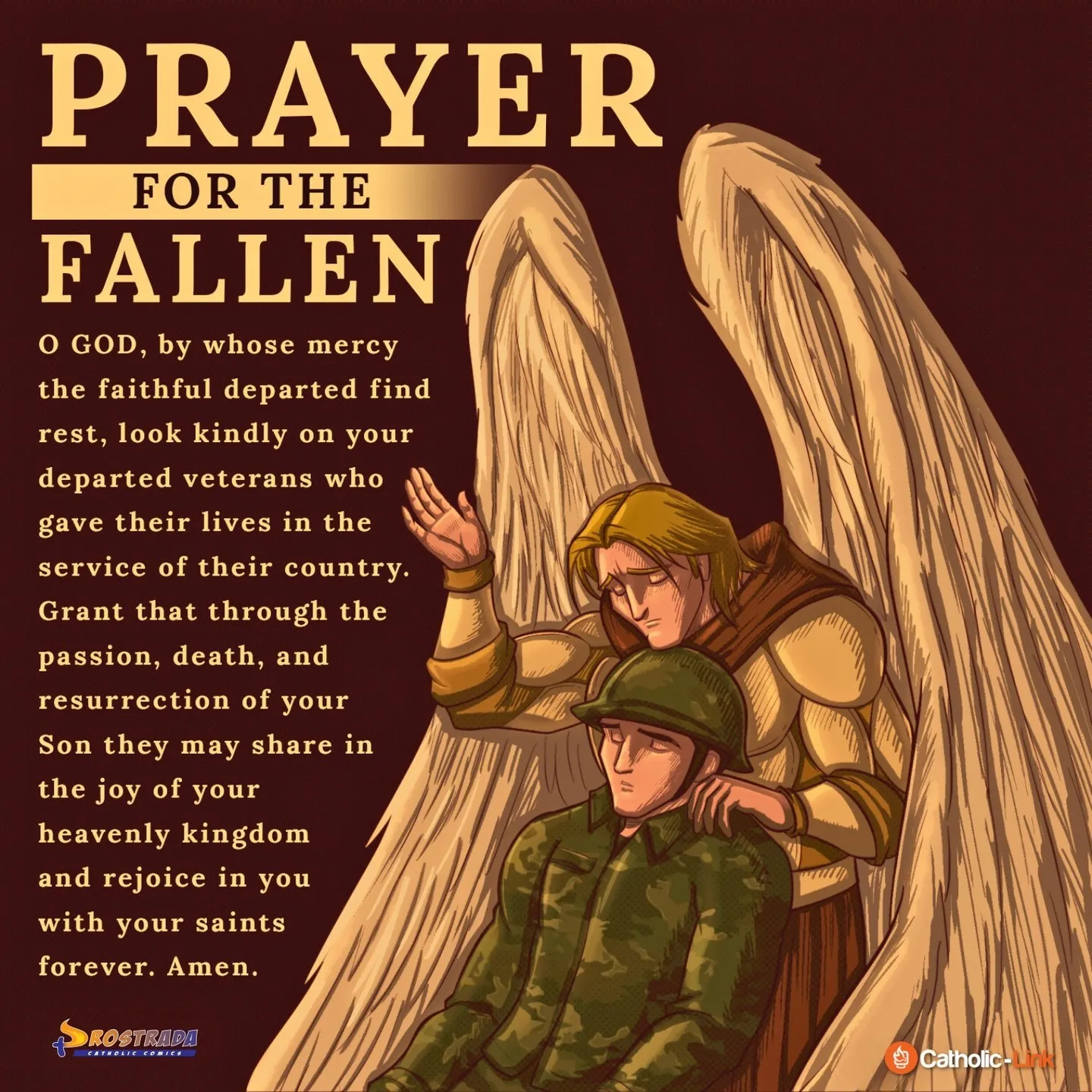 Catholic Veteran's Day prayer