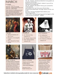 March Catholic Guide