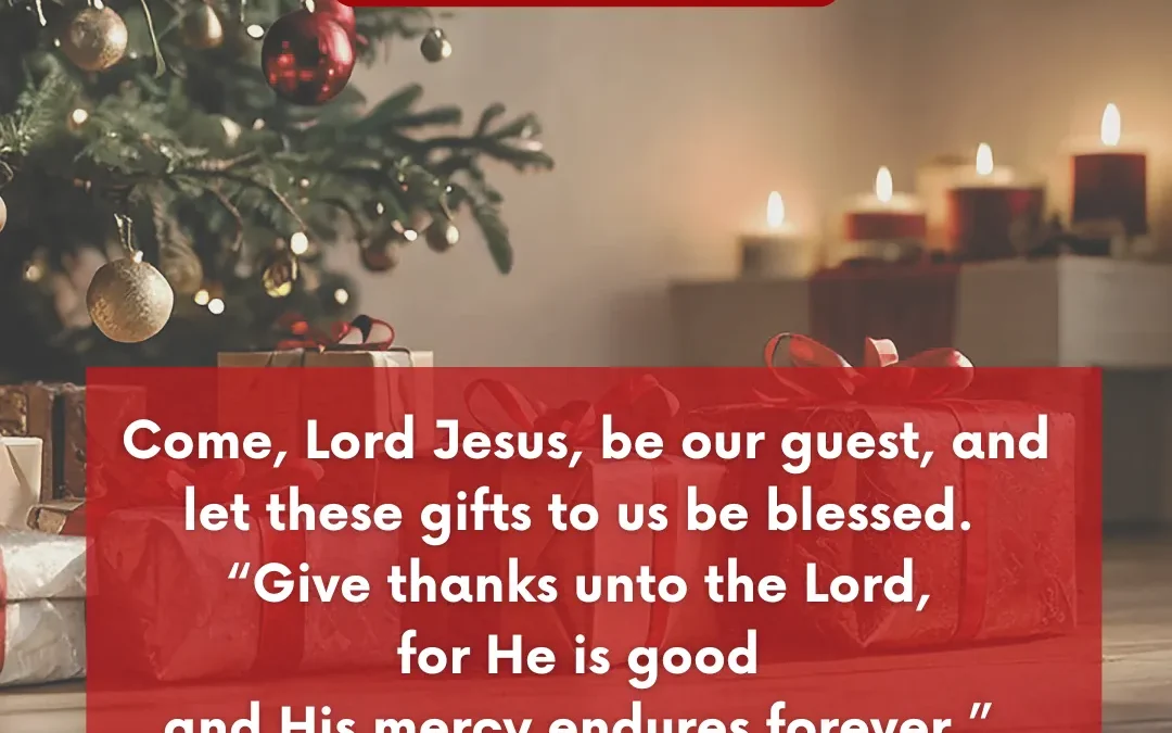 Say This Prayer Before Opening Christmas Gifts
