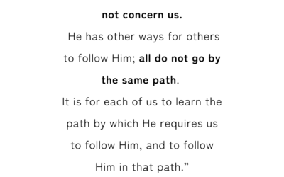 Leave Alone Things That Don’t Concern You | St. Katharine Drexel Quote