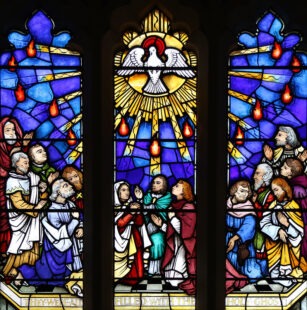 On Pentecost weekend, we will hear beautiful music prior to the proclamation of the Gospel. It is known as the Pentecost Sequence.
