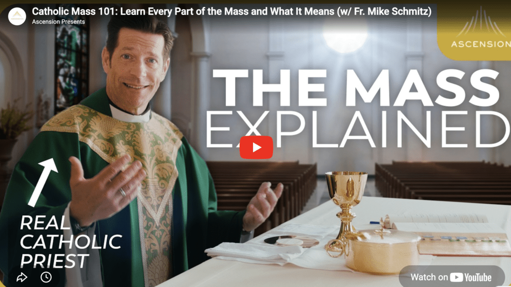 What is a teaching Mass? Learn the steps of a Catholic Mass from Fr. Mike Schmitz and open your eyes to the beauty of our greatest prayer.