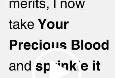 Prayer To The Precious Blood | St. Elizabeth Ann Seton