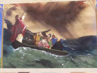 Gospel Catholic reflection storm