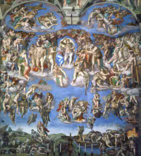 Interviewers are constantly asking me about Michelangelo and his painting The Last Judgment, here is my Catholic explanation.