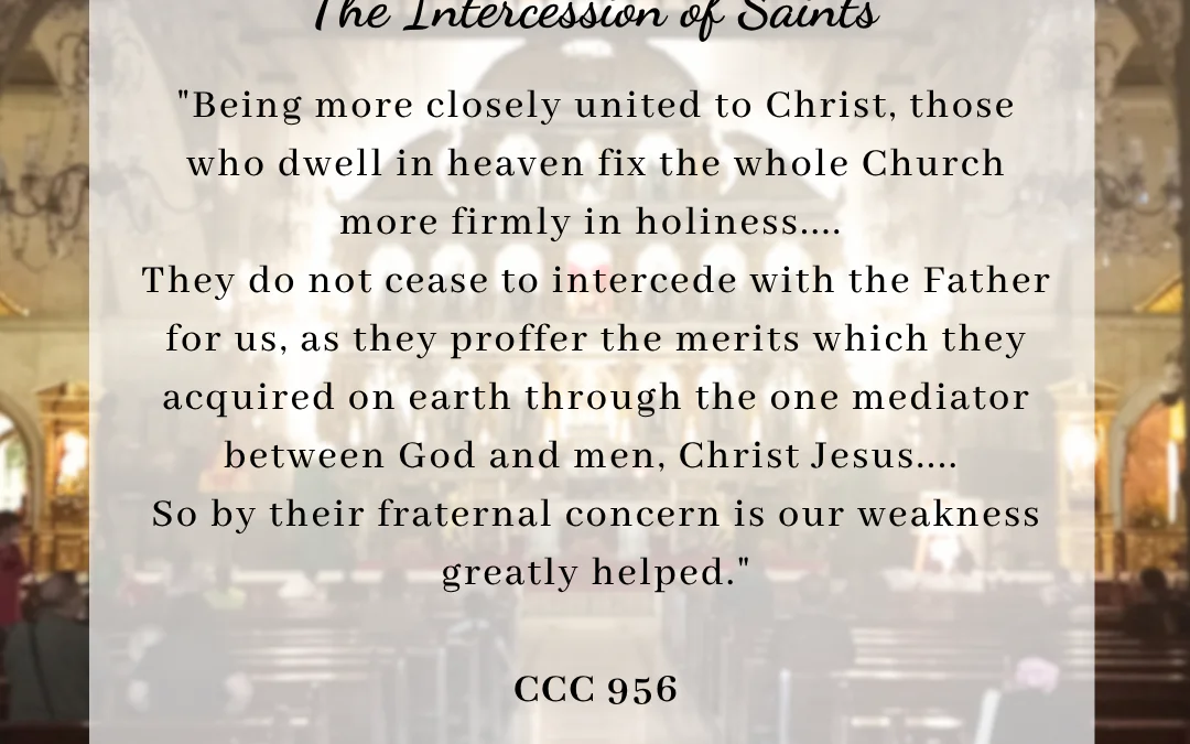 The Intercession Of Saints | All Saints’ Day