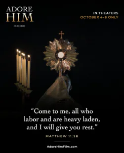 ADORE HIM aims to teach and inspire Catholics and seekers about the power of Eucharistic Adoration.ADORE HIM invites