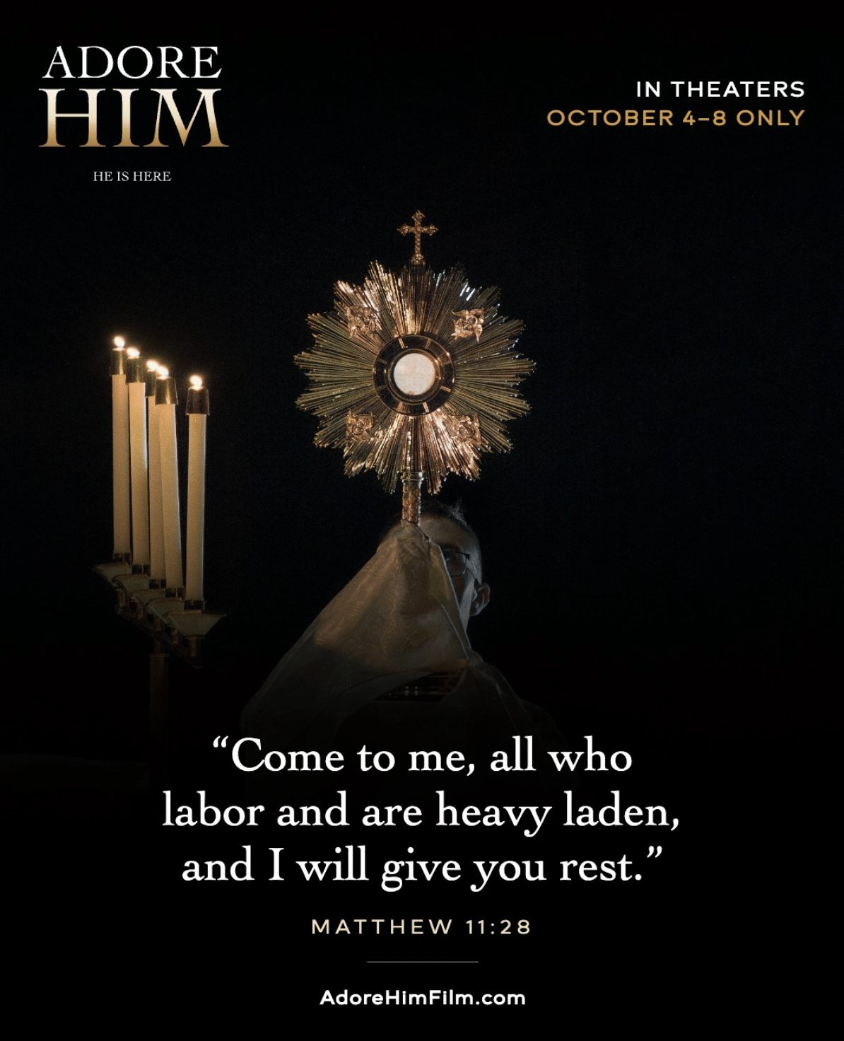 ADORE HIM aims to teach and inspire Catholics and seekers about the power of Eucharistic Adoration.ADORE HIM invites