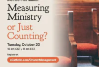 That hidden human cost is precisely why a new online offering, The Well-Run Parish, a 3-part webinar series—pioneered by eCatholic and The Catholic University of America’s Busch School of Business Church Management Program (CMP)—is so vital. Hosted by eCatholic’s Matthew Kurtz and joined by Fr. Anthony Stoeppel, associate professor for the CMP program, the series brings together academic expertise and real-world parish insights to help Catholic communities evolve in church management and digital ministry.